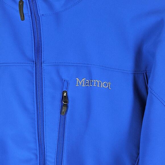 MARMOT SOFT SHELL JACKET IN BLUE - MEDIUM - SYLE A91030 2013 - Picture 4 of 15